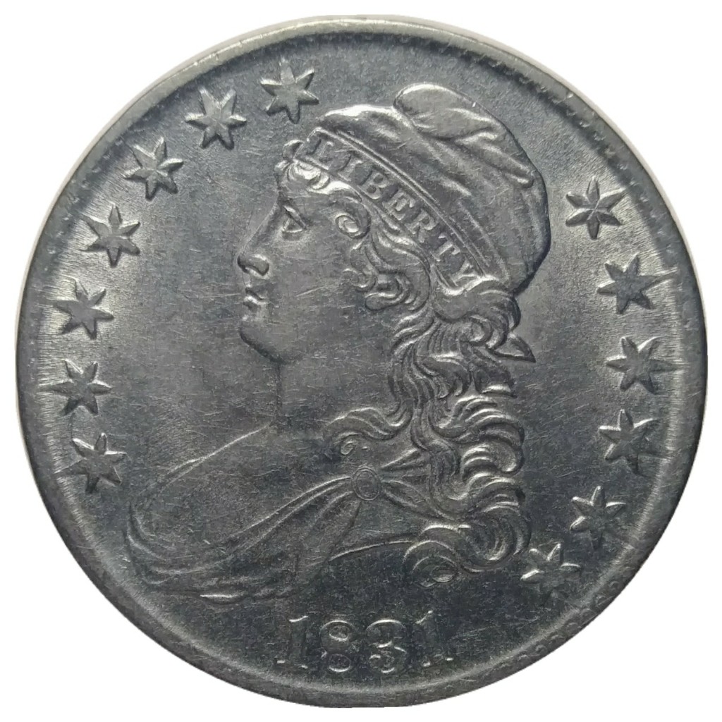 1831-Capped-Bust-Half-Dollar---Overton-115---Rarity-4
